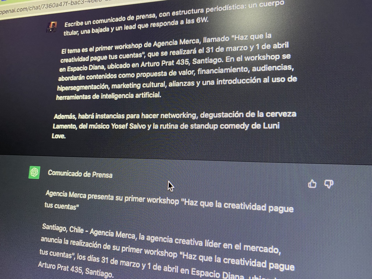 Inteligencia Artificial Merca